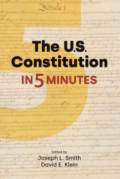 cover of U.S. constitution in five minutes